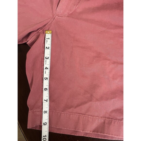 J. Crew Mens 9” Chino Shorts Vintage Red Size 30 - Picture 8 of 8